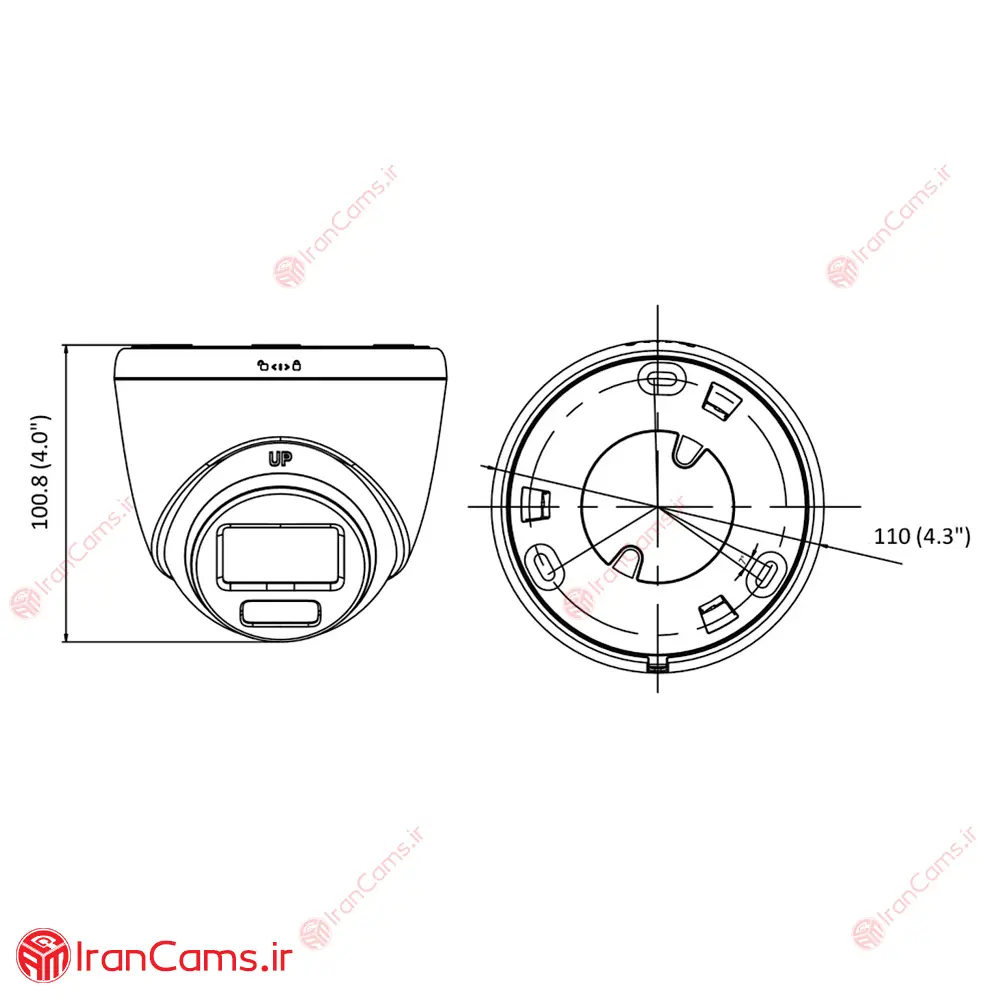 DS-2CD1347G0-L IRANCAMS.IR دوربین مداربسته تحت شبکه