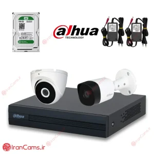 پکیج 2 دوربین مداربسته اقتصادی داهوا 2 مگاپیکسل مدل E2-1D1B-2MP 10 پکیج 2 دوربین مداربسته اقتصادی داهوا 2 مگاپیکسل مدل E2-1D1B-2MP irancams.ir