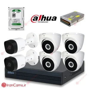 پکیج 6 دوربین مداربسته اقتصادی داهوا 2 مگاپیکسل مدل E2-4D2B-2MP 10 پکیج 6 دوربین مداربسته اقتصادی داهوا 2 مگاپیکسل مدل E2-4D2B-2MP irancams.ir