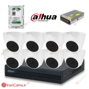پکیج 8 دوربین مداربسته اقتصادی داهوا 2 مگاپیکسل مدل E1-8D-2MP 2 پکیج 8 دوربین مداربسته اقتصادی داهوا 2 مگاپیکسل مدل E1-8D-2MP irancams.ir