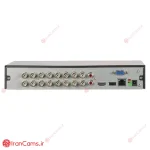 دستگاه ضبط تصویر 16 کانال 4K داهوا 5 مگاپیکسل DH-XVR5116HS-4KL-I3 irancams.ir