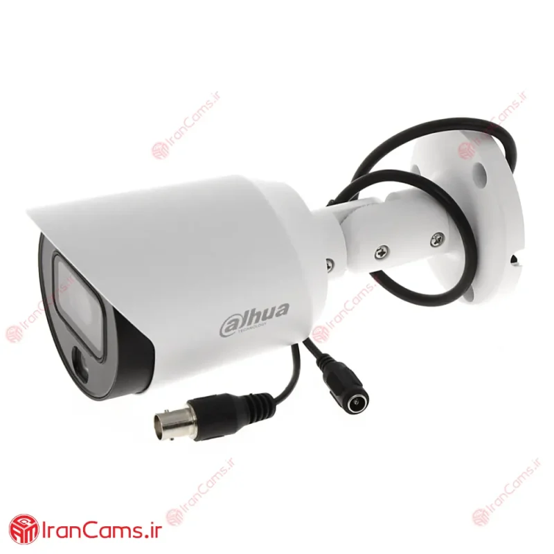 دوربین بولت میکروفون دار دید در شب رنگی دو مگاپیکسلی داهوا HFW1239TP-A-LED irancams.ir