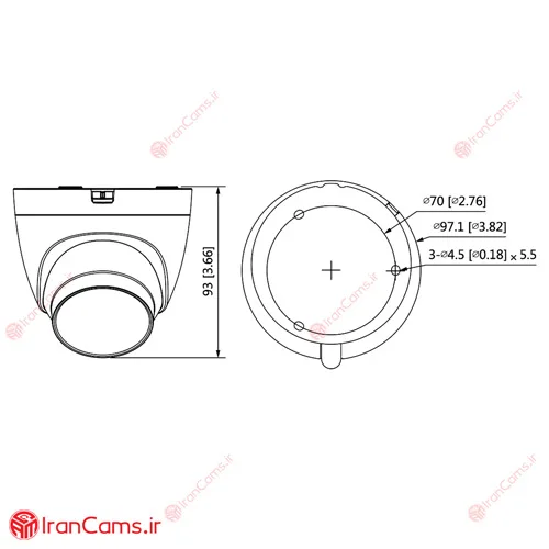 دوربین مداربسته داهوا DH-HAC-HDW1200TRQP irancams.ir