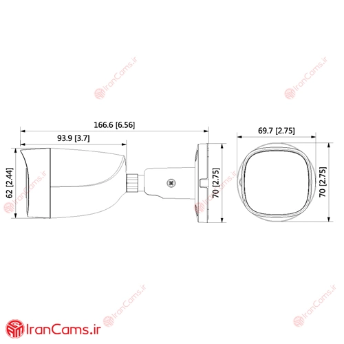 دوربین مداربسته داهوا DH-HAC-HFW1209CMP-LED irancams.ir