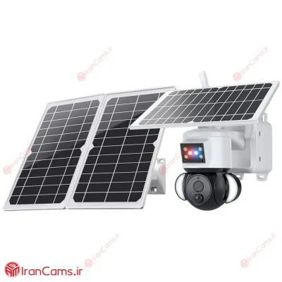 دوربین سولار خورشیدی بدون کابل کشی تحت شبکه سیمکارتی irancams.ir