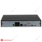 خرید و قیمت دستگاه ضبط تصاویر تحت شبکه NVR 4 کانال داهوا DHI-NVR2104HS-P-I irancams.ir