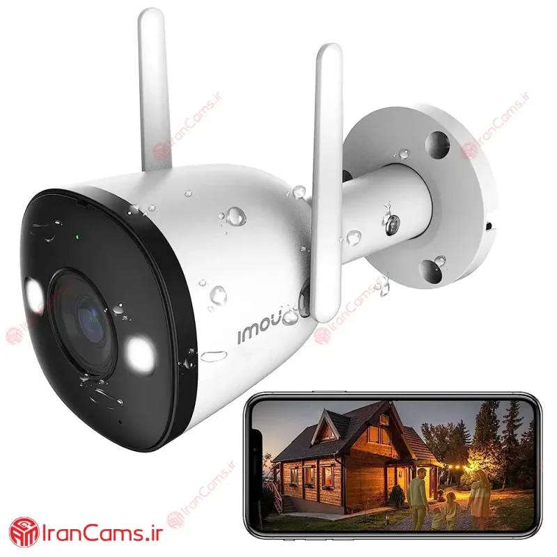 دوربین بولت بی سیم آیمو 4 مگاپیکسل Imou Bullet 2E 4MP IPC-F42FP-D irancams.ir