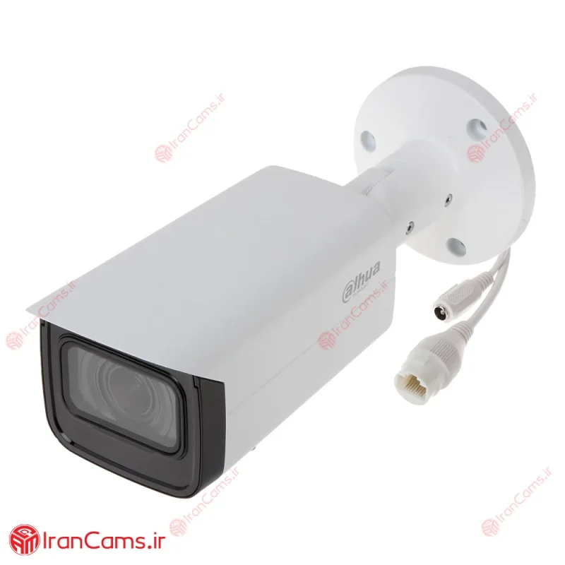 دوربین مداربسته 2 مگاپیکسل بولت دید در شب ارزان میکروفن دار داهوا DH-IPC-HFW2231TP-ZS-S2 irancams.ir