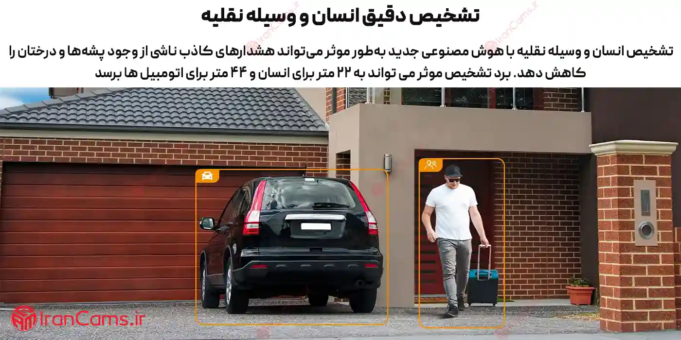 هوش مصنوعی دوربین مداربسته بی سیم آیمو کروزر 2 irancams.ir