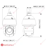 نصب و تنظیمات دوربین مداربسته چرخشی Speed Dome داهوا