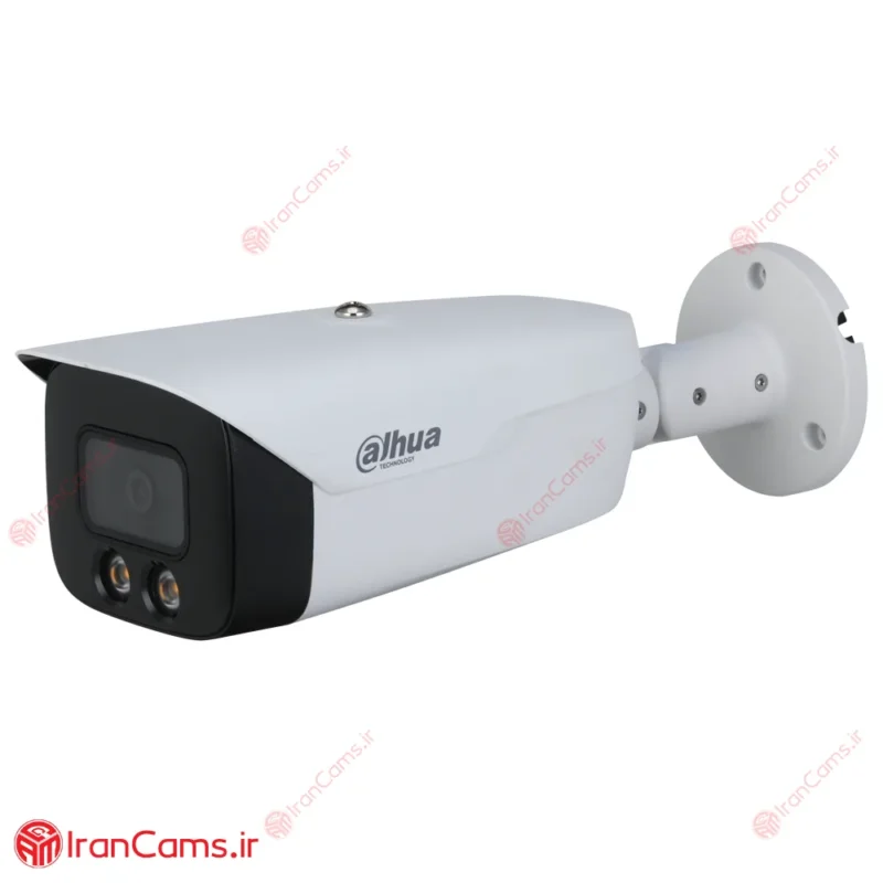 خرید و قیمت دوربین مداربسته بولت 2 مگاپیکسل دید در شب رنگی ارزان داهوا DH-HAC-HFW1239MHP-LED irancams.ir