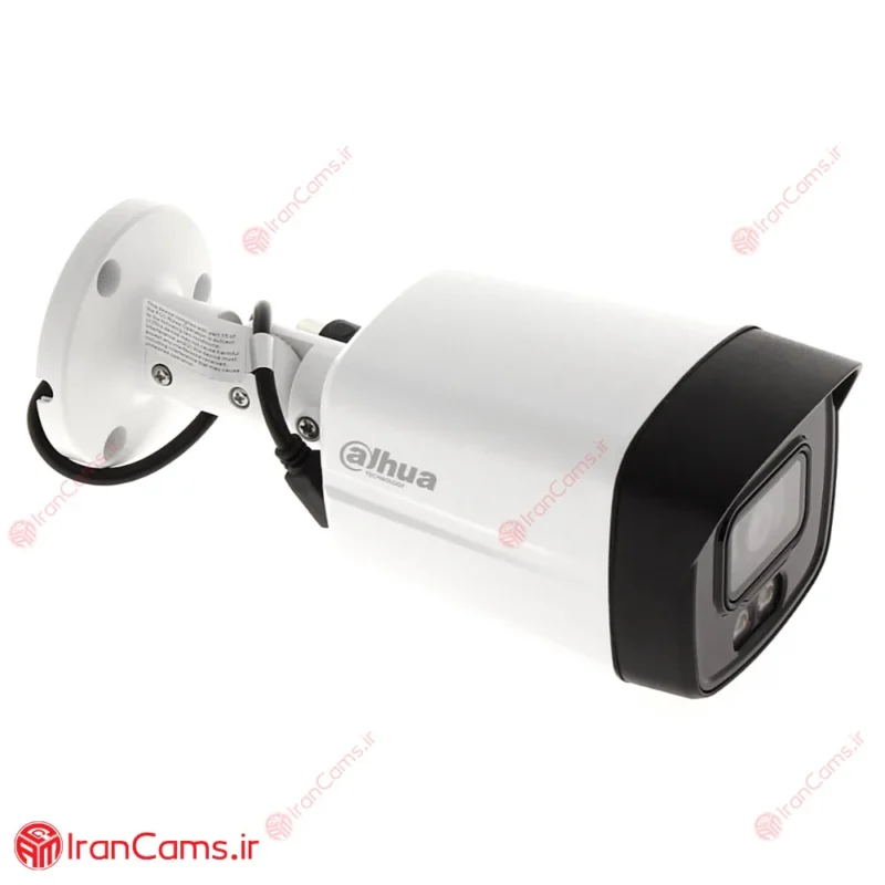دوربین مداربسته ارزان دید در شب رنگی داهوا DH-HAC-HFW1239TLMP-A-LED irancams.ir
