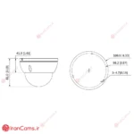 دوربین مداربسته IP دام 2 مگاپیکسلی داهوا DH-IPC-HDBW2230E-S irancams.ir