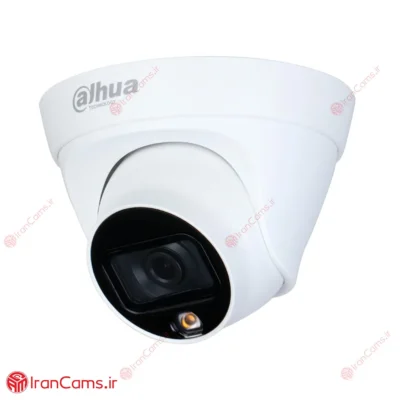 بهترین و ارزان ترین دوربین مداربسته تحت شبکه داهوا دید در شب رنگی 2 مگاپیکسل Dahua CCTV DH-IPC-HDW1239T1-LED-S5 irancams.ir