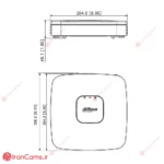 مشخصات و خرید اینترنتی دستگاه NVR داهوا 16 کانال DHI-NVR2116-S3 irancams.ir