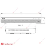 نصب و تنظیمات دستگاه ان وی آر NVR داهوا DHI-NVR5216-4KS2 irancams.ir