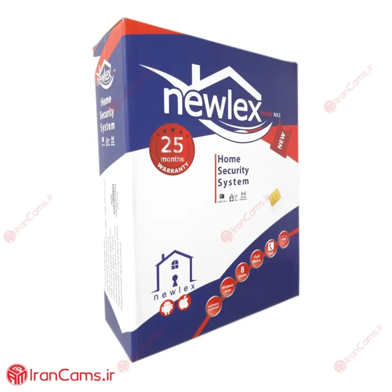 قیمت و خرید دزدگیر سیمکارتی نیولکس Newlex NX3 irancams.ir