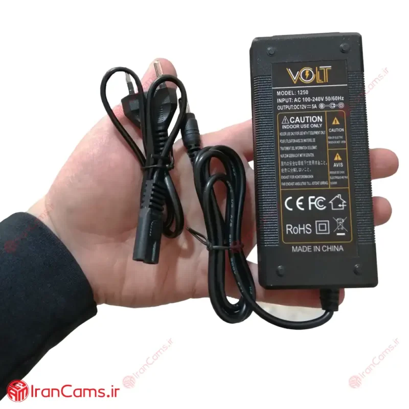 بهترین آداپتور دوربین مداربسته ارزان با گارانتی irancams.ir