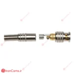 قیمت و نصب فیش پیچی BNC دوربین مداربسته irancams.ir