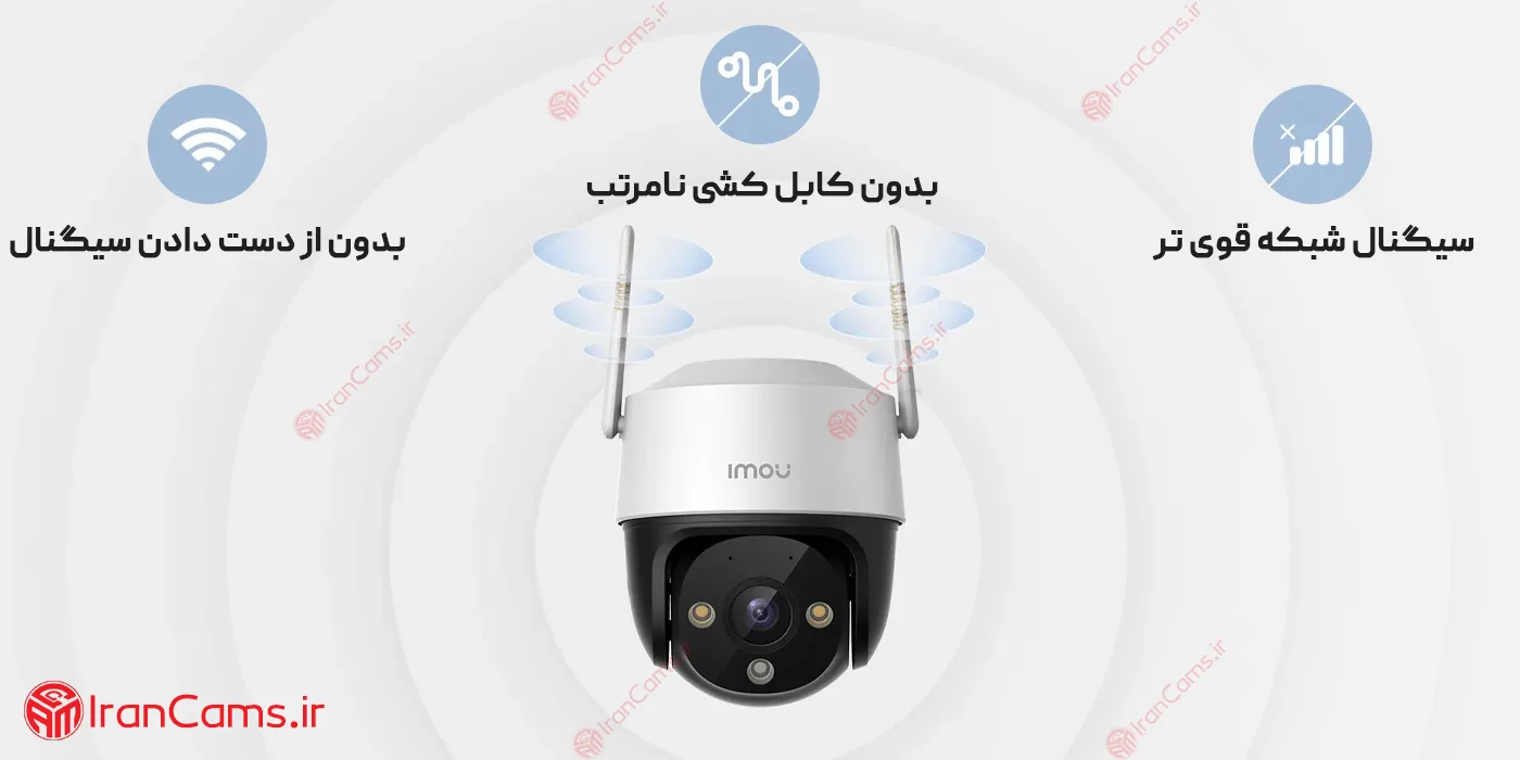 خرید و قیمت دوربین مداربسته IMOU مدل Cruiser SE 2MP (IPC-S21FP) irancams.ir