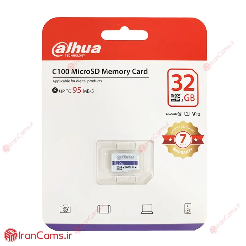 مموری کارت میکرو اس دی داهوا DAHUA C100 32GB irancams.ir