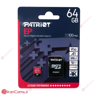 رم میکرو اس دی 64 گیگابایت پاتریوت PATRIOT EP 64GB irancams.ir