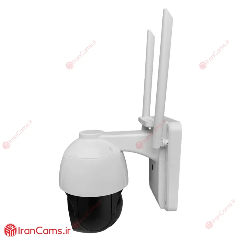 خرید و قیمت دوربین مینی اسپیددام خورشیدی سیمکارتی 4G بی سیم تحت شبکه 5 مگاپیکسل irancams.ir
