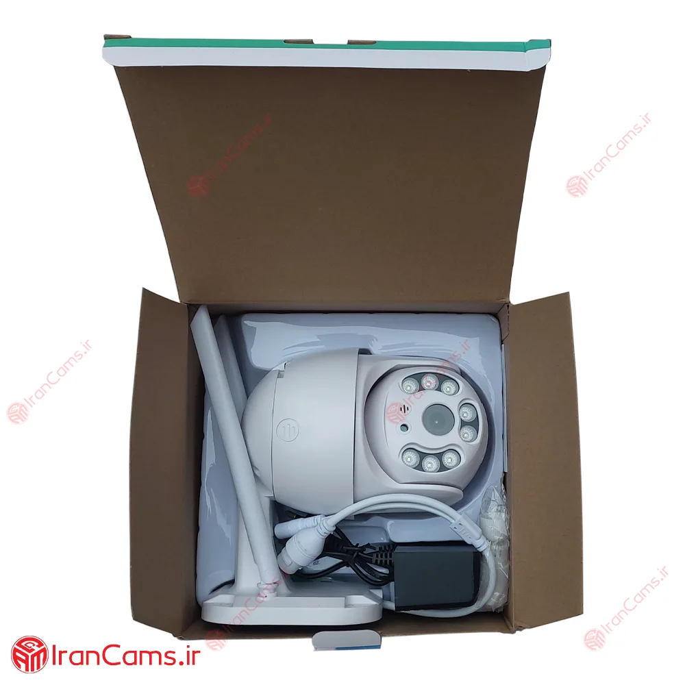 نصب و راه اندازی دوربین مداربسته سیمکارتی بیسیم تحت شبکه V380 Y08 irancams.ir