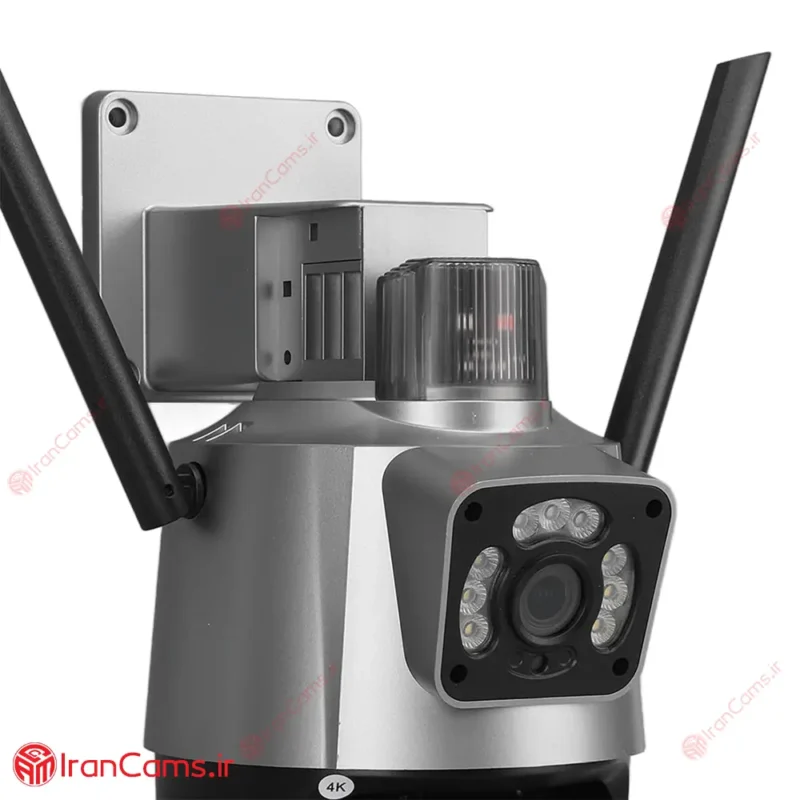 دوربین مینی اسپید دام چرخشی سیمکارتی بی سیم مدل V21 تحت شبکه 8 مگاپیکسل V380 - Image 8