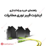 راهنمای خرید و راه اندازی اینترنت فیبر نوری مخابرات irancams.ir