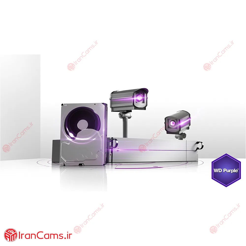 هارد دیسک اینترنال وسترن دیجیتال 2 ترابایت بنفش
