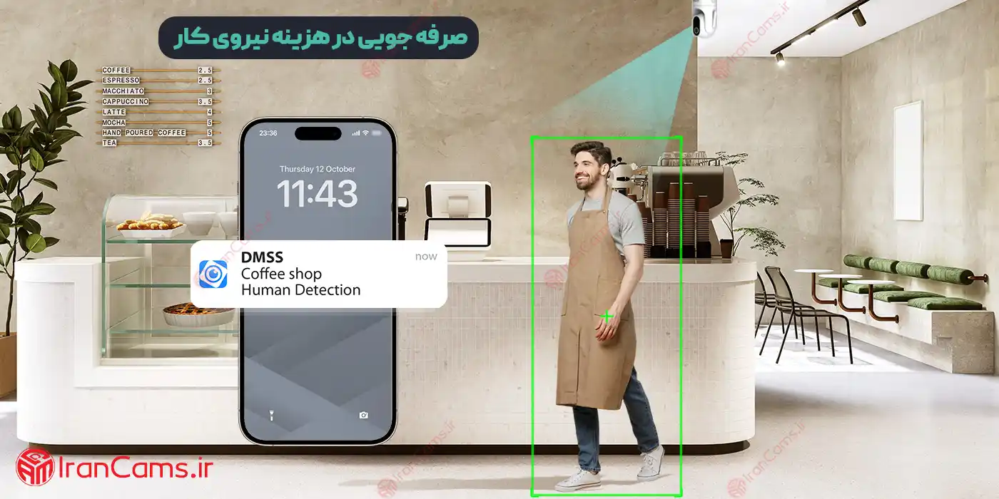 تشخیص انسان دوربین داهوا