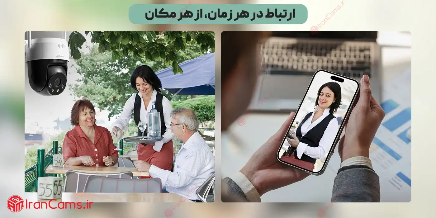 دوربین میکروفن دار داهوا