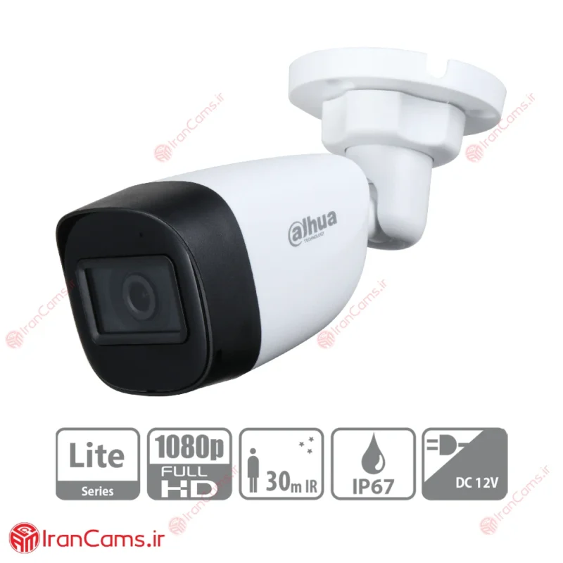 دوربین مداربسته بولت 2 مگاپیکسلی داهوا DH-HAC-HFW1200CP