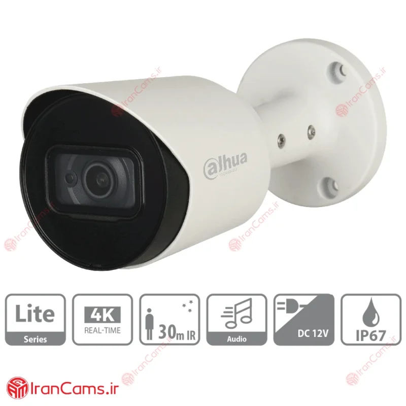 دوربین مداربسته بولت 8 مگاپیکسلی داهوا DH-HAC-HFW1800TP - Image 2