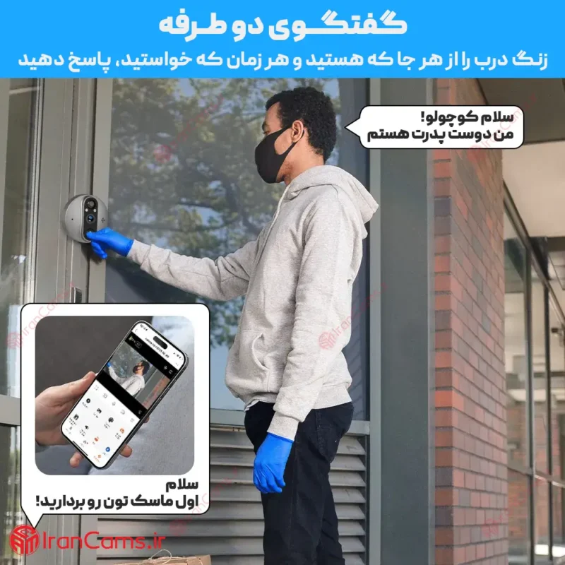 بهترین چشمی درب دیجیتال