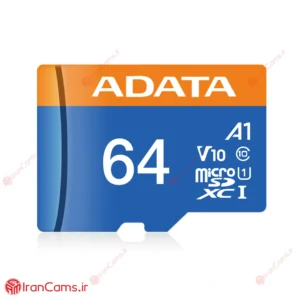 کارت حافظه میکرو اس دی 64 گیگابایت ای دیتا ADATA V10 7 کارت حافظه ADATA 64 GB