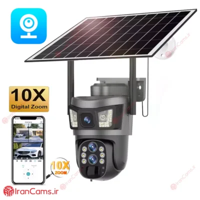 دوربین V380 باتری خور