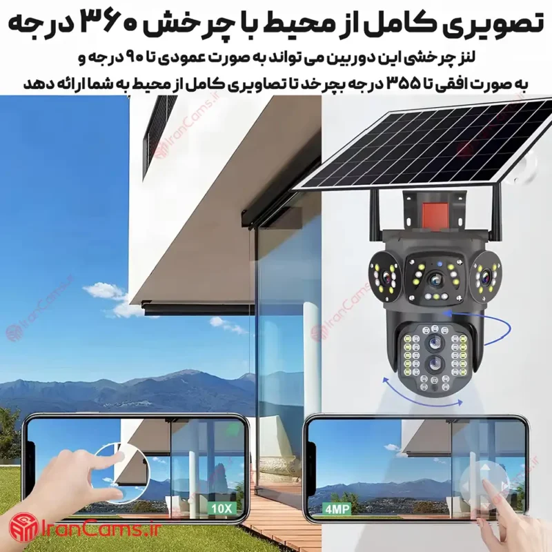 انواع دوربین خورشیدی