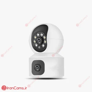 دوربین بی سیم بیبی کم دو لنز V380 مدل V9L 4 دوربین بیسیم ارزان