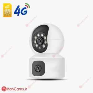 دوربین بیبی کم بی سیم سیمکارتی دو لنز V380 مدل V9L 4 IPC-V380-V9L-4G