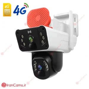 دوربین اسپید دام خورشیدی سیمکارتی دو لنز O-KAM Pro مدل TP33 23 O-KAM PRO TP33