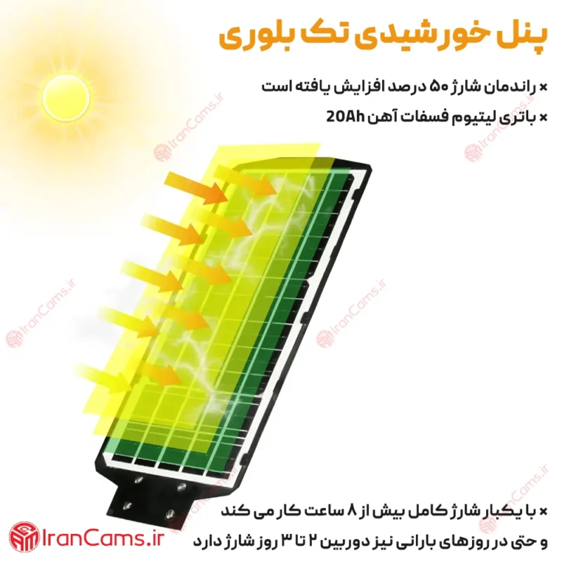 دوربین باتری خور خورشیدی