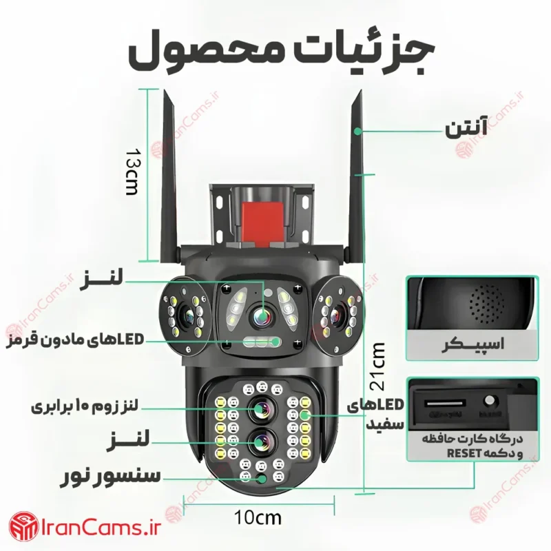 بهترین دوربین V380 Pro