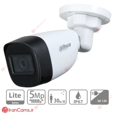 دوربین مداربسته بولت 5 مگاپیکسلی داهوا DH-HAC-HFW1500CP