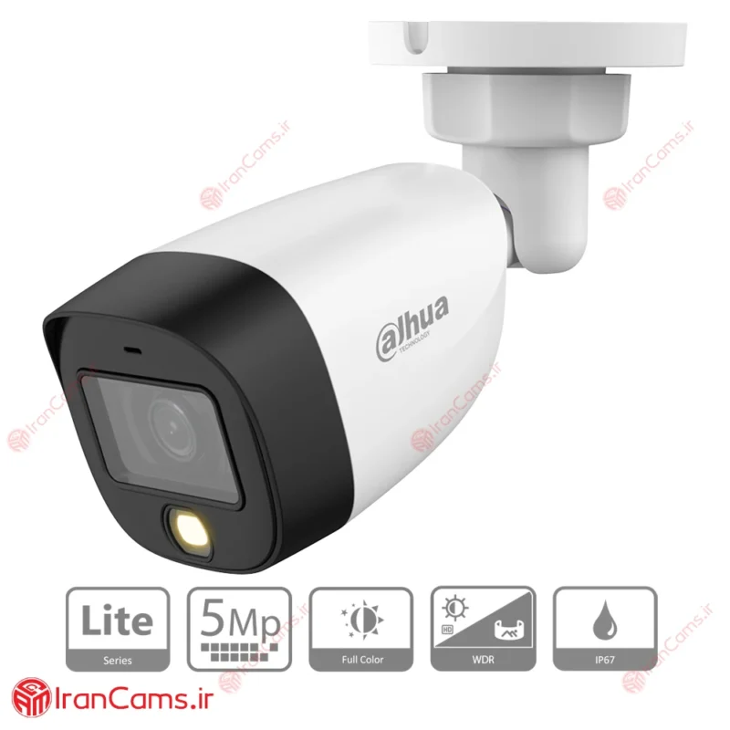 دوربین مداربسته بولت 5 مگاپیکسلی داهوا DH-HAC-HFW1509CP-LED