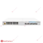 سوییچ شبکه 24 پورت POE کی دی تی KDT KP-1608H4SMU