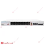 سوییچ شبکه 31 پورت POE کی دی تی KDT KP-2407H3SFT