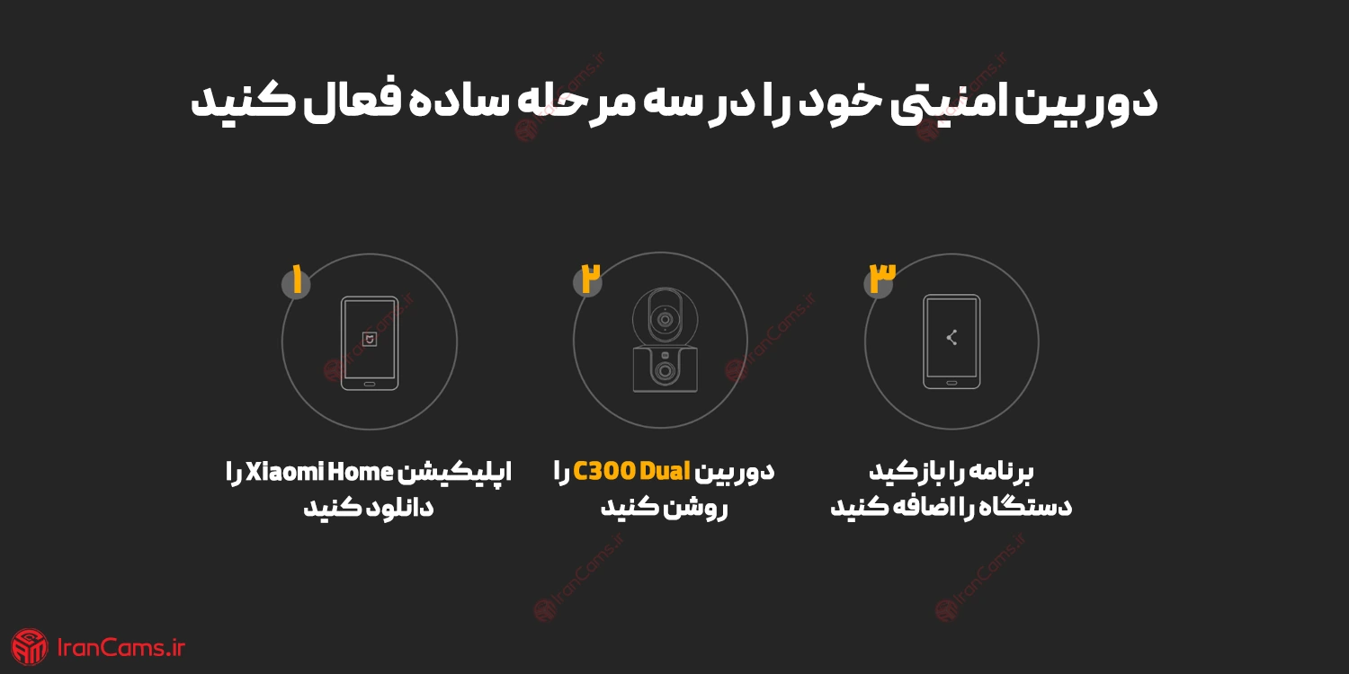 نصب دوربین شیائومی