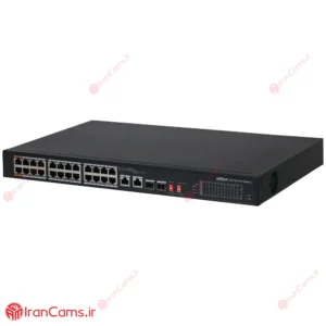 سوییچ شبکه 26 پورت POE داهوا DH-PFS3226-24ET-240 16 سوئیچ 26 پورت داهوا